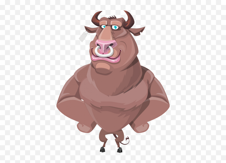 Bull Vector Png Transparent Image - Pngpix Portable Network Graphics Emoji,Bull Png