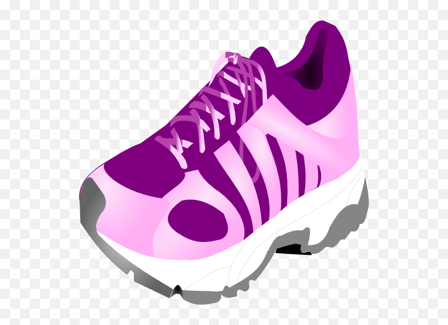 Download Best Related Of Running Shoes Clipart - Girls Running Shoes Clipart Emoji,Shoes Clipart