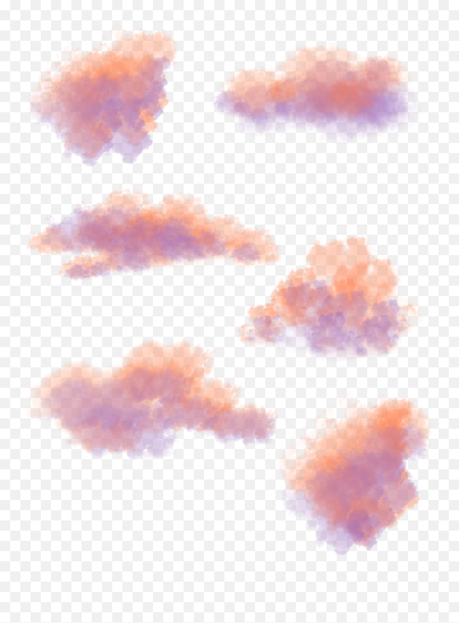 Original Coral Red Koi Smoke Png And Psd - Psd Transparent Nubes Naranjas Png Acuarela Emoji,Red Smoke Png