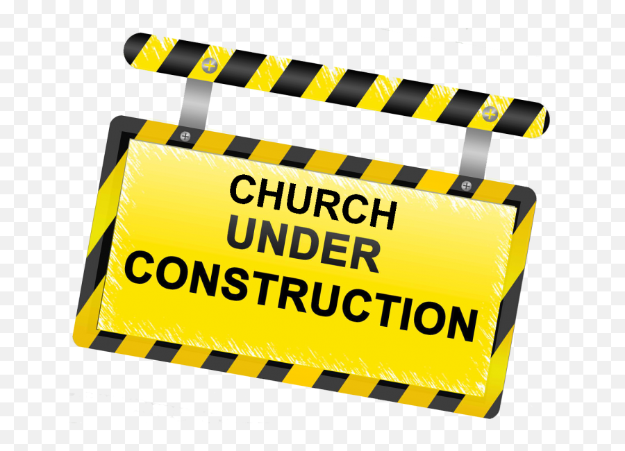 Church Renovations Clip Art Png - Church Under Construction Png Emoji,Under Construction Clipart