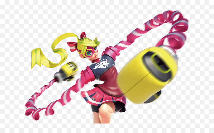 Ribbon Girl Arms Nintendo Switch Guides Abilities Arms - Arms Ribbon Girl Emoji,Nintendo Png