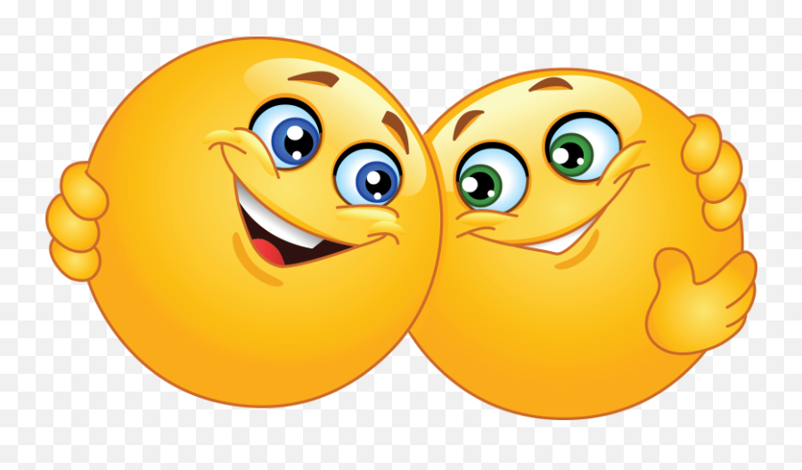 Hugging Clipart Smiley Face Hugging - Hug Emoticon Emoji,Hug Clipart