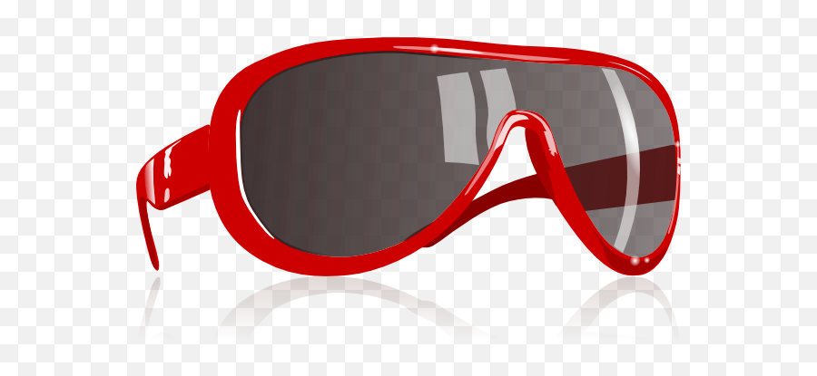 Red Sunglasses Clipart - Clip Art For Nokia X2 Emoji,Heart Sunglasses Clipart