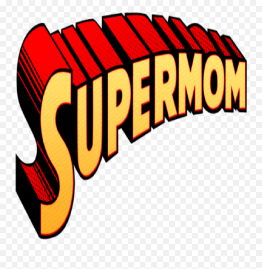 Supergirl Clipart Super Mum Picture 2098140 Supergirl - Transparent Super Mom Logo Emoji,Supergirl Logo