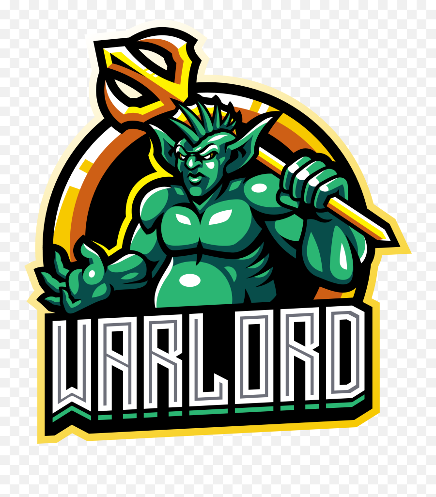War Lord Esports Mascot Logo Template - Warlord Logo Emoji,Esports Logo Template
