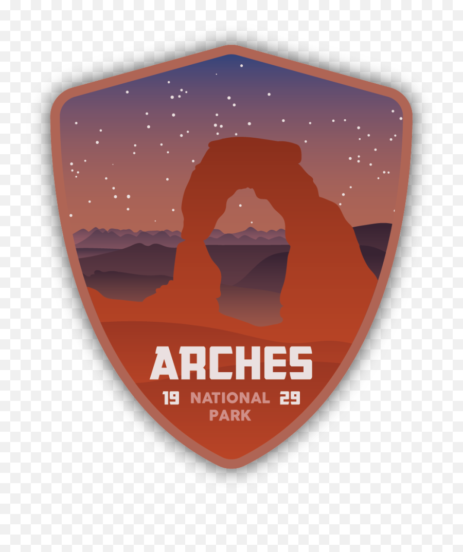 Arches National Park Sticker - Arches National Park Sticker Emoji,National Park Logos