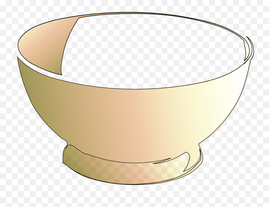 Empty Bowl Clip Art At Clkercom - Vector Clip Art Online Emoji,Bowl Of Rice Clipart