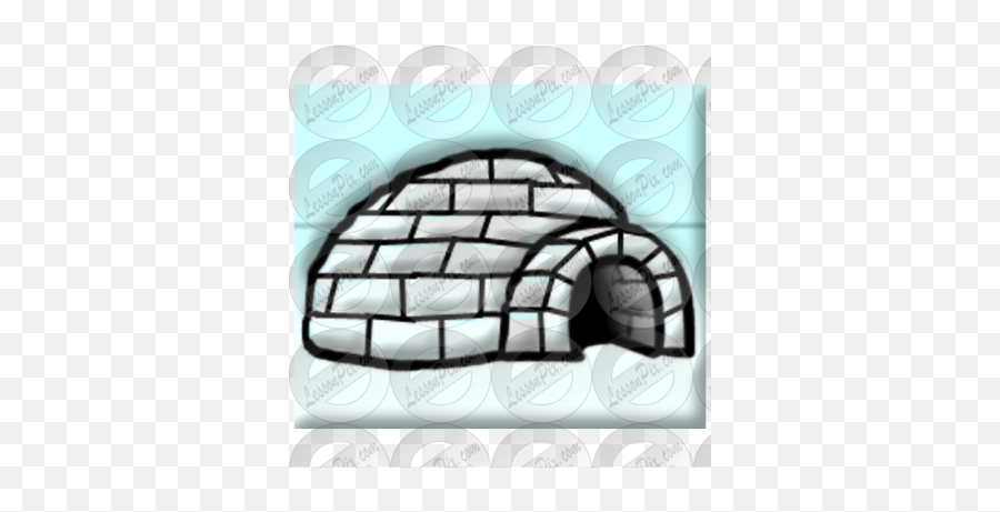 Igloo Picture For Classroom Therapy - Art Emoji,Igloo Clipart