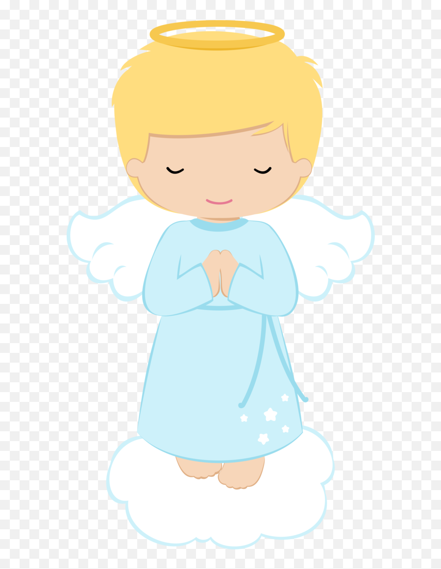 Baby Boy Angel Cartoon Png Emoji,Snow Angel Clipart