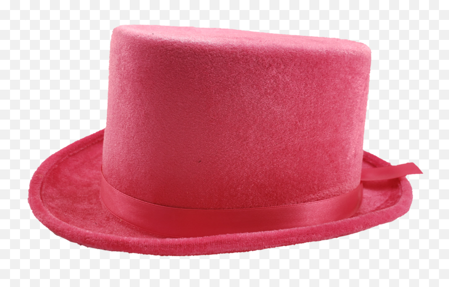 Pink Top Hat - Costume Hat Emoji,Top Hat Transparent