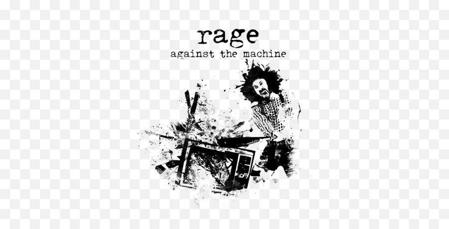 Rage Against The Machine Wall Mural - Language Emoji,Rage Against The Machine Logo
