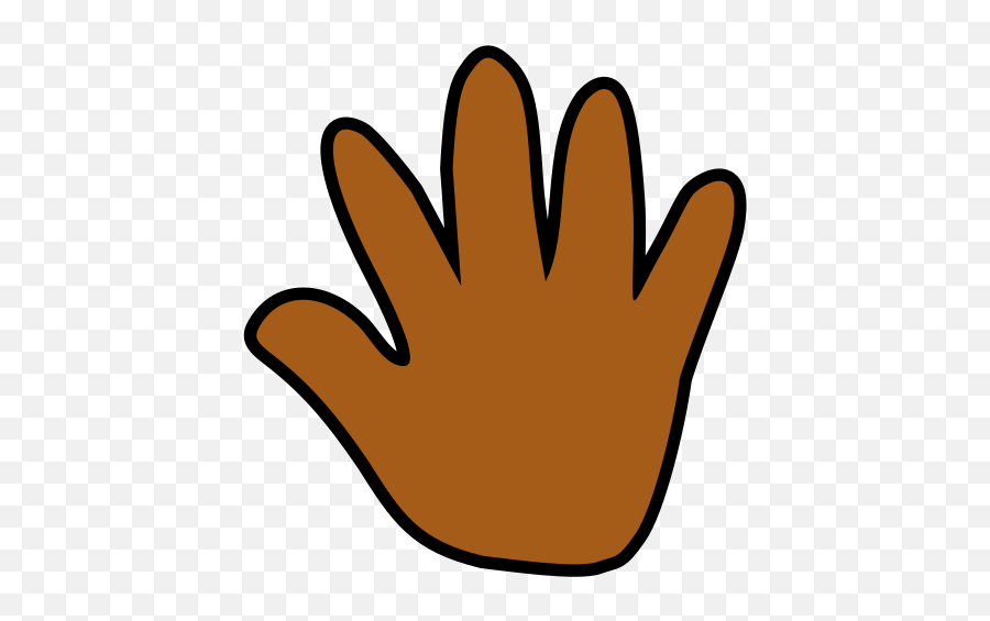 Hands Clipart African American Hands - Brown Fingers Clipart Emoji,Hands Clipart