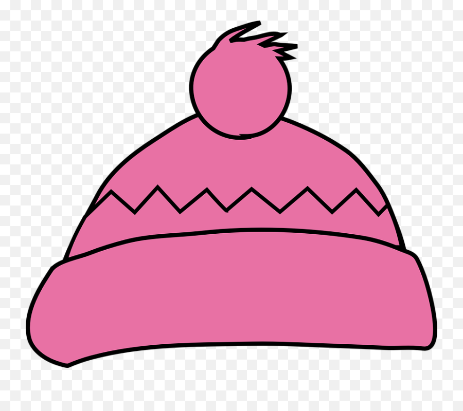 Winter Clipart Animated - Pink Winter Hat Clipart Emoji,Winter Clipart
