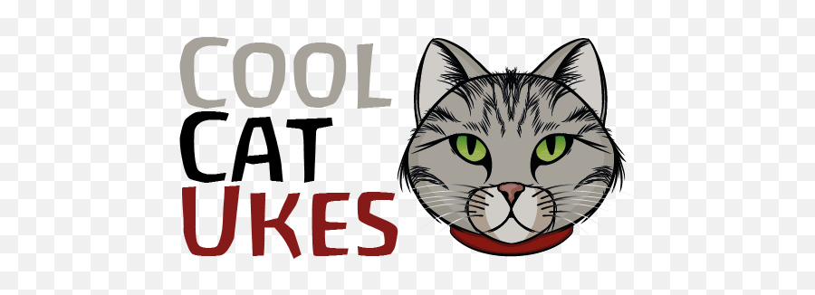 Cool Cat Ukes - Ukulele Reviews Fun And Interviews Theatre De Vanves Logo Emoji,Cat Logos