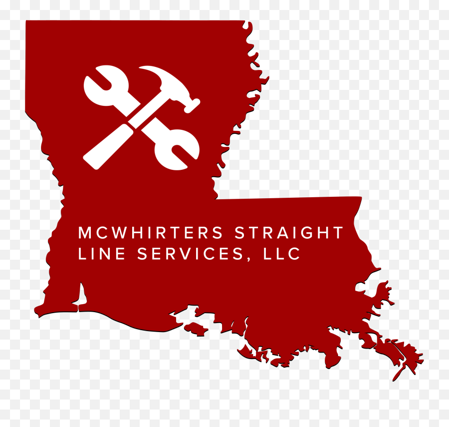 Mcwhirters Straight Line Services Roofing Contractor In - Vector Louisiana State Shape Emoji,Straight Line Png