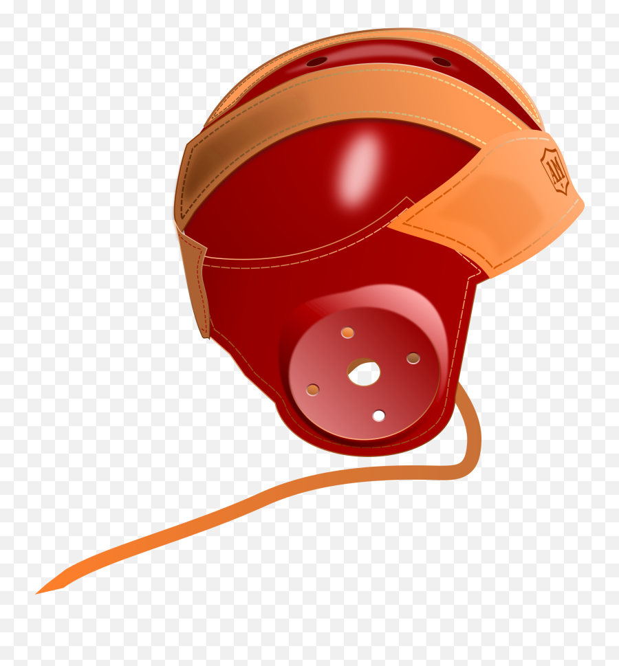 Old Football Helmet Clipart Clipart - Leather Football Helmet Clip Art Emoji,Football Helmet Clipart