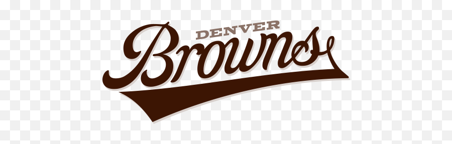 Denver Browns - Seven Time City Champs Language Emoji,Browns Logo Png