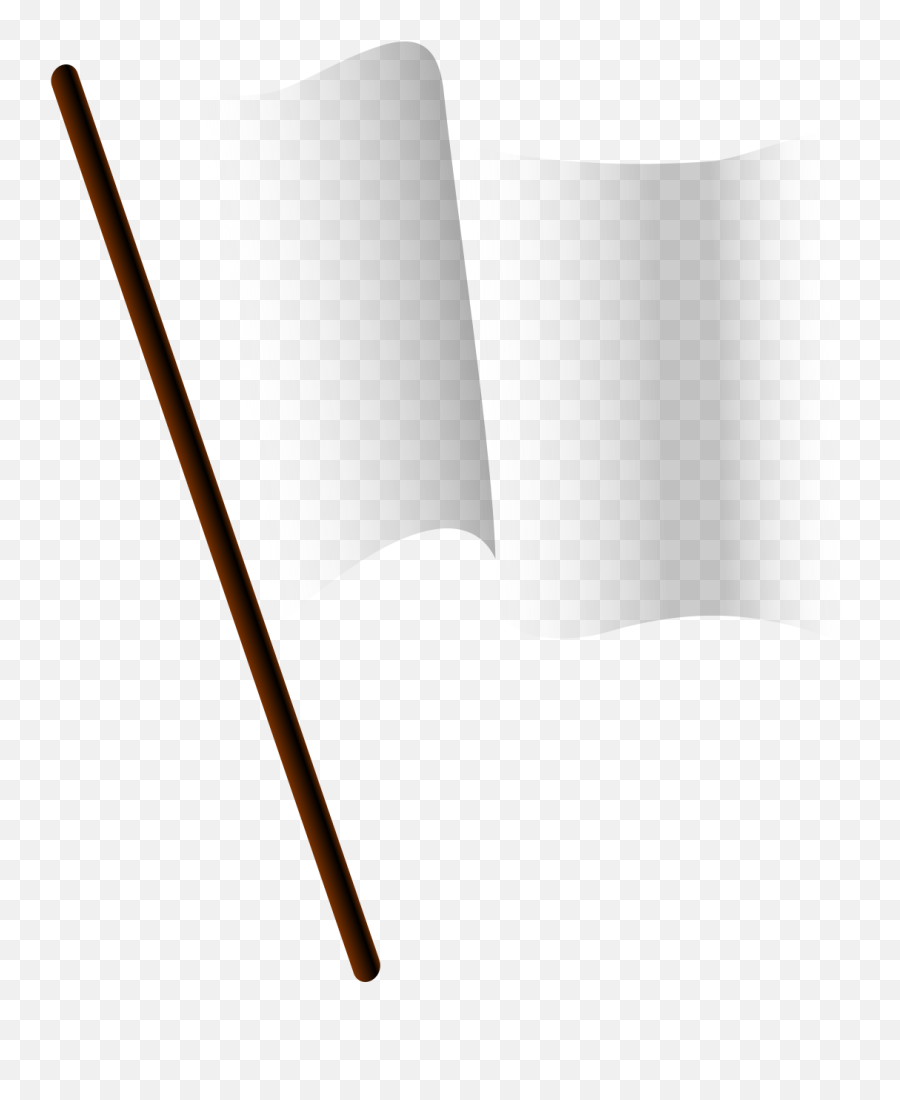 Transparent Flag Waving - Transparent Waving White Flag Emoji,White Transparent Background