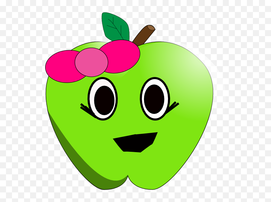 Apple Png Clipart - Little Apple Png Cute Apple Clipart Cute Green Apple Clip Art Emoji,Apple Clipart Png