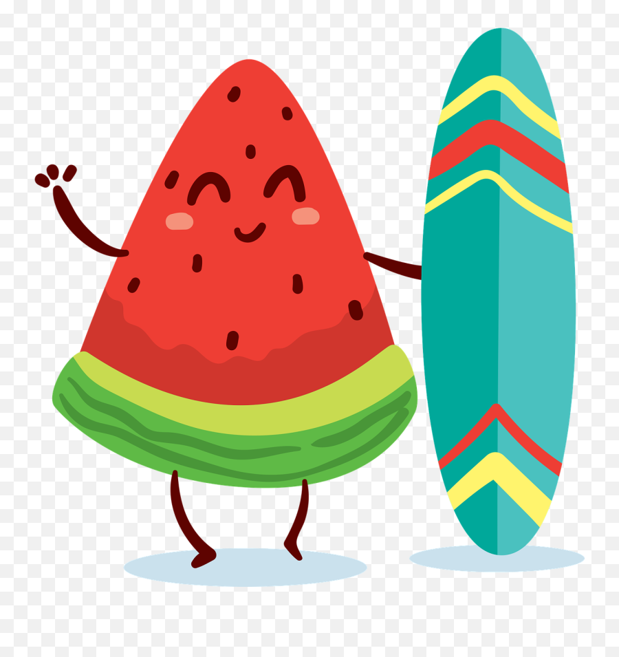 Watermelon Clip Art Clip Art Free Clip Art Watermelon - Frutas Animadas Png Emoji,Water Melon Clipart