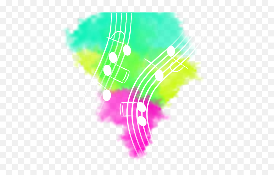 Music Explosion - Colorful Vector Music Notes Emoji,Color Explosion Png