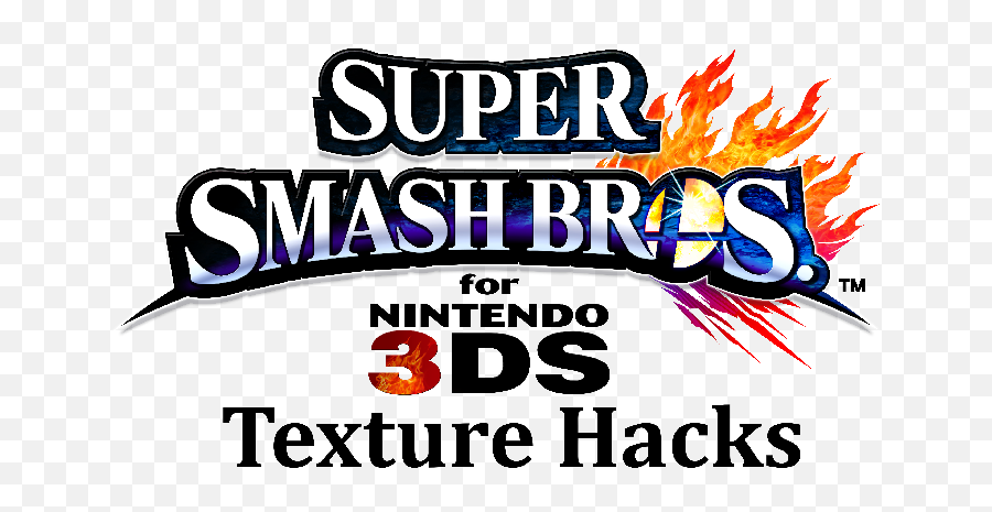 Download Smash 3ds Texture Hack Thread - Super Smash Bros 3ds Emoji,Nintendo Switch Logo