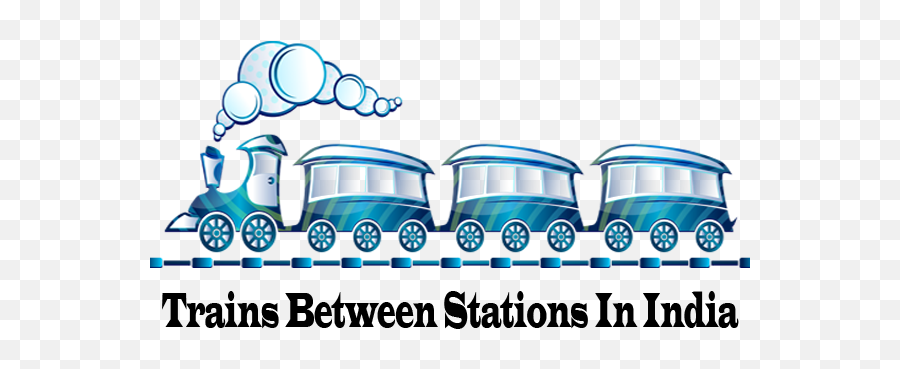 Trains Between Stations Routes Train No Time Table Emoji,Train Ticket Clipart