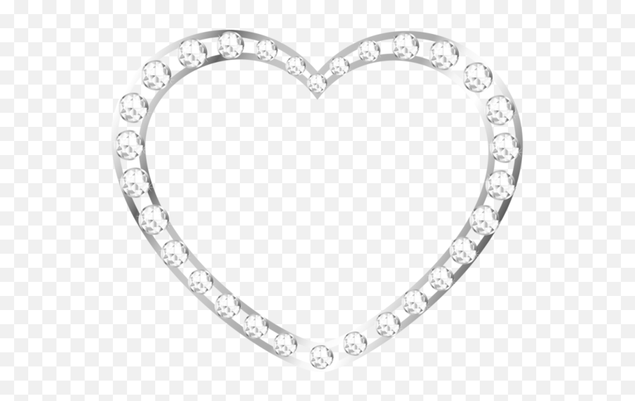 Silver Heart With Diamonds Free Clipart Free Clip Art Emoji,Bling Clipart