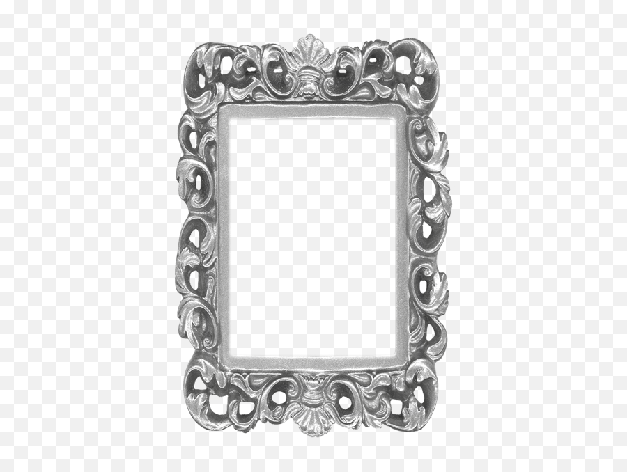 Silver Oval Frame Png Download - Silver Full Size Png Emoji,Silver Picture Frame Png