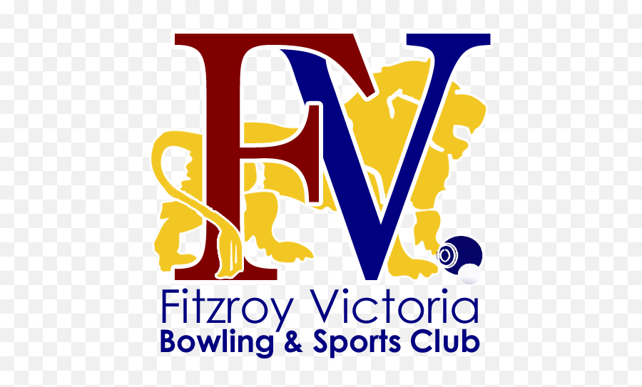 Fitzroy Victoria Bowling And Sports Club Emoji,Bowling Team Logo