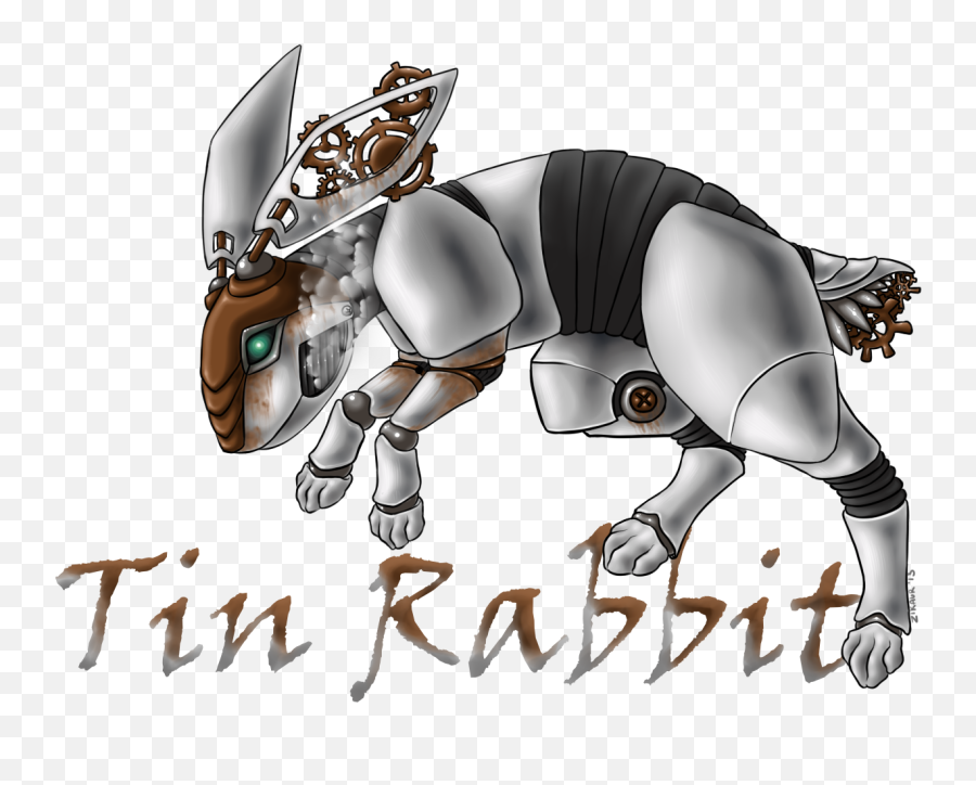 Tin Rabbit Logo Design Weasyl - Davinci Software Emoji,Rabbit Logo