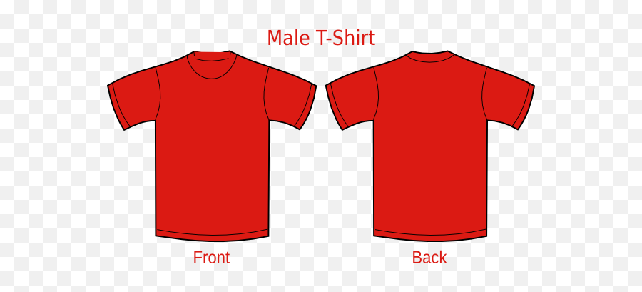 Library Of T Shirt Image Library Stock Red Png Files - Plain Red T Shirt Design Emoji,White Shirt Png
