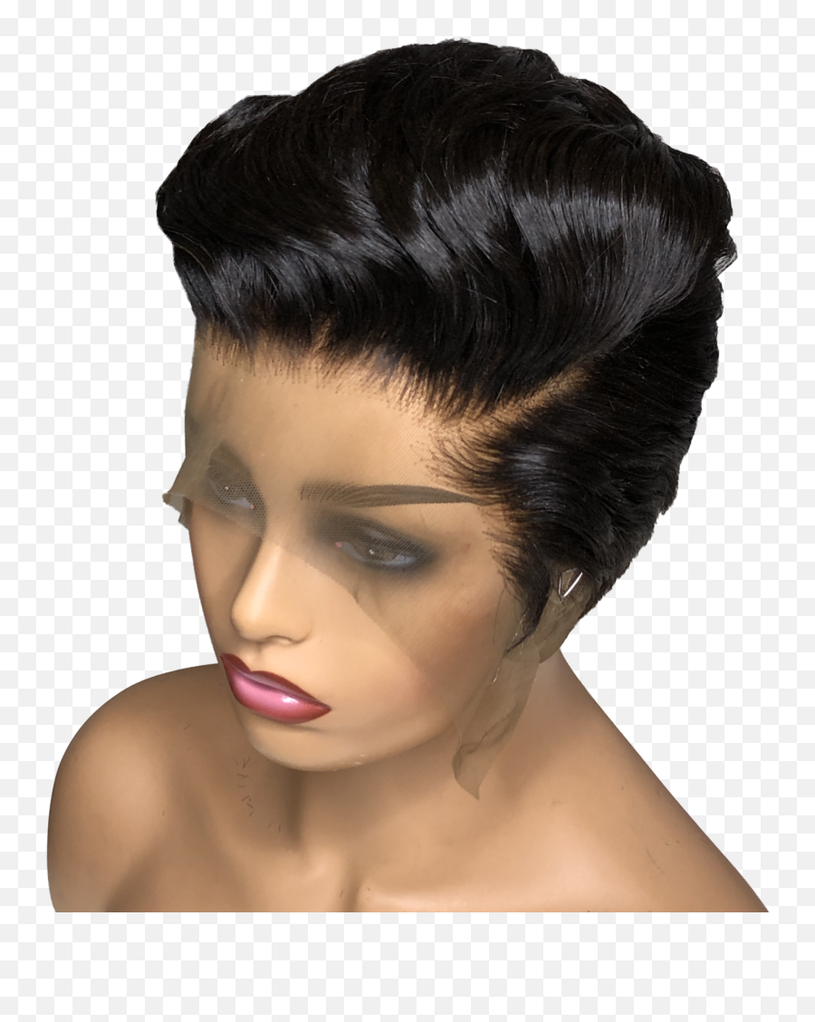 Full Lace Wigs Short Styles - Short Front Lace Human Hair Wigs Emoji,Transparent Lace Wigs