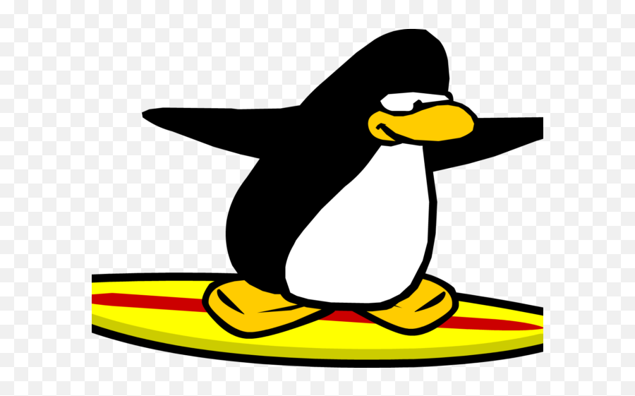 Penguin Clipart Png - Club Penguin Summer Emoji,Penguin Clipart