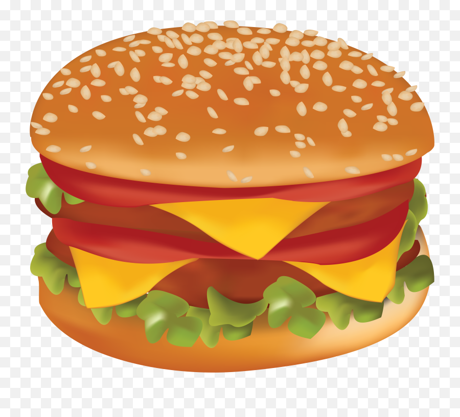 Hamburger Png - Hamburger Emoji,Hamburger Png