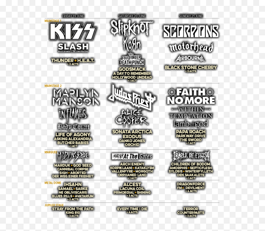 Graspop Metal Meeting 2015 - All Metal Festivals Graspop Metal Meeting 2015 Emoji,Hollywood Undead Logo