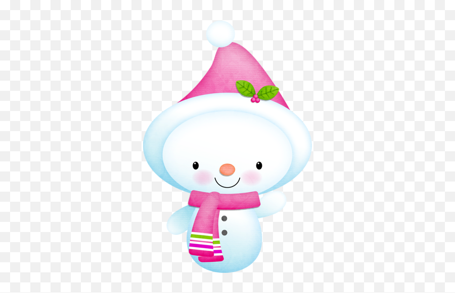 Baby Snowman Clipart Transparent Png - Cute Snowman Girl Clipart Emoji,Winter Clipart