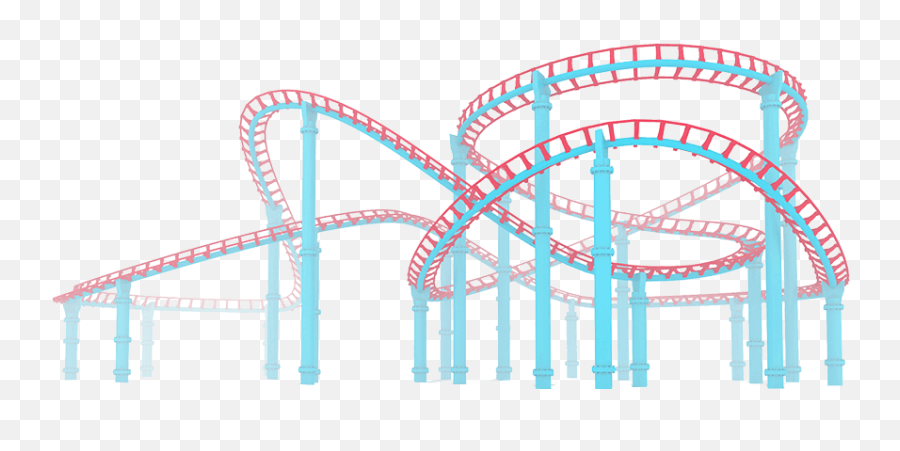 Rollercoaster Png - Roller Coaster 3 D Emoji,Roller Coaster Transparent