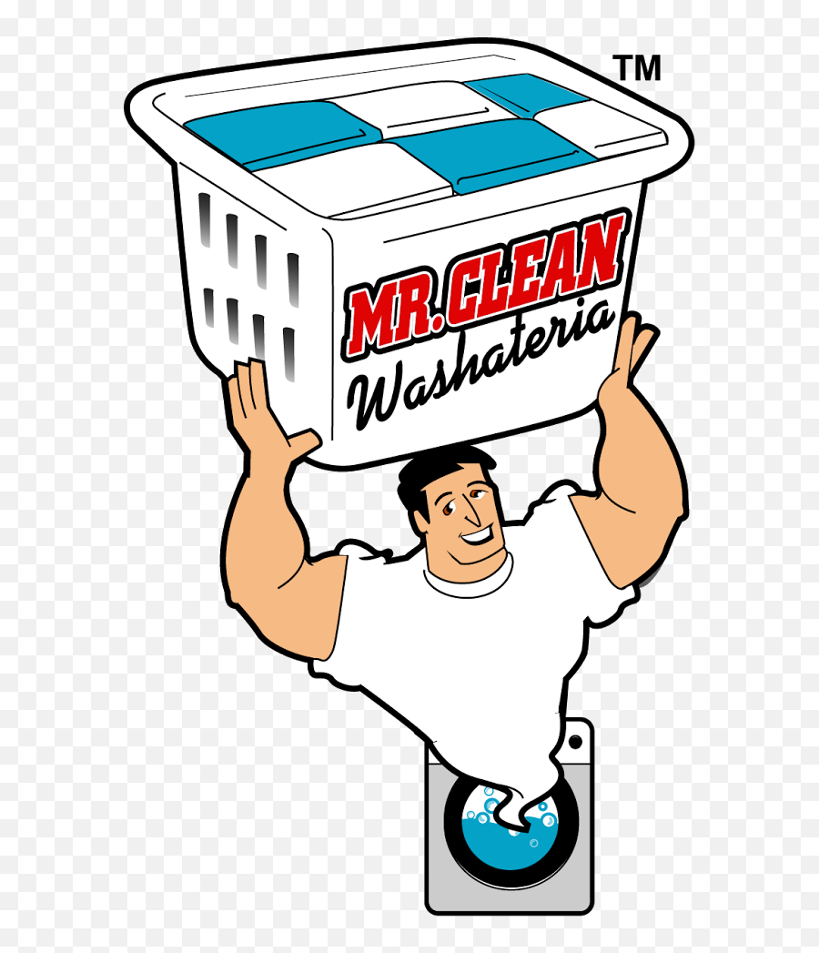 Mr Clean Washateria - Waste Container Emoji,Mr Clean Logo