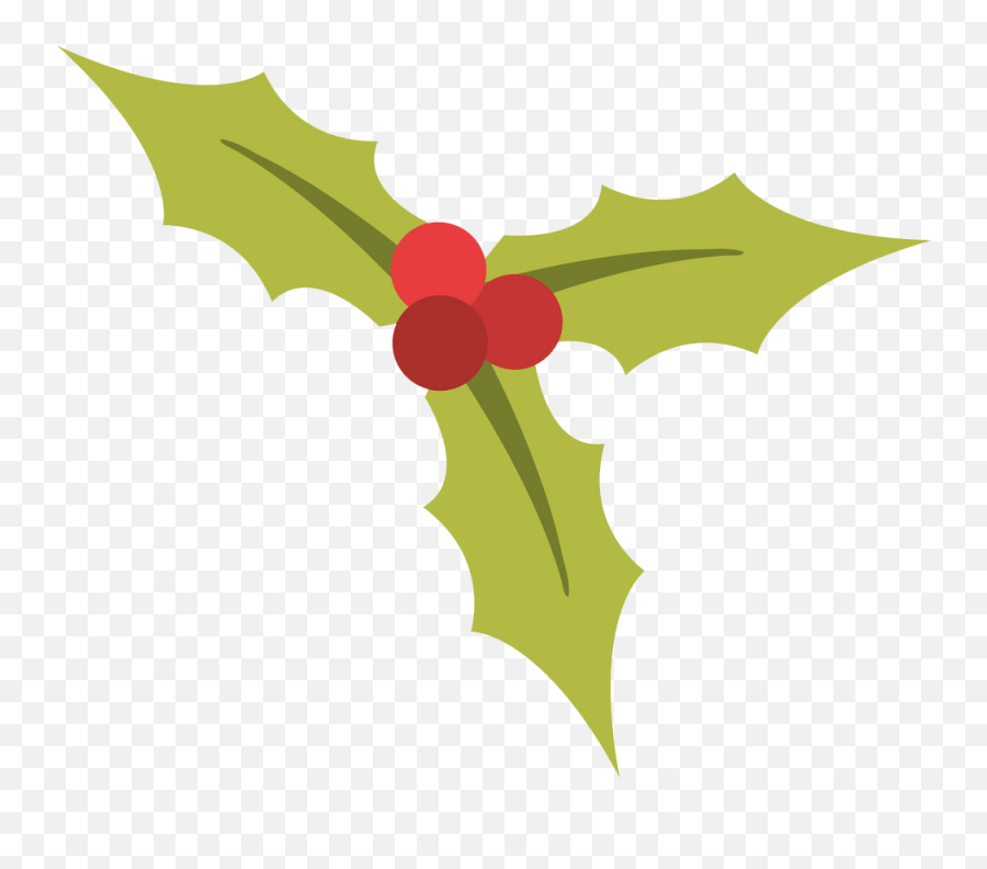 Holly Clipart - Clipartworld American Holly Emoji,Holly Leaf Clipart