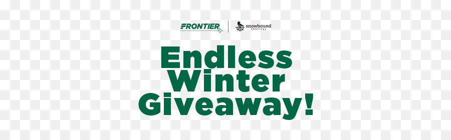 Frontieru0027s Endless Winter Giveaway - Gila River Arena Emoji,Frontier Airlines Logo