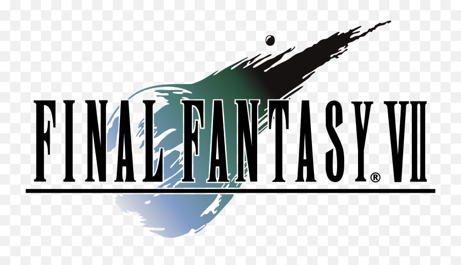 Final Fantasy - Final Fantasy 7 Logo Emoji,Final Fantasy Logo