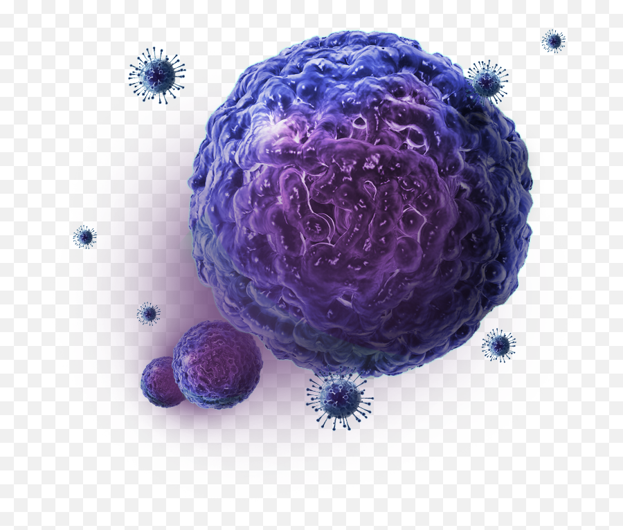 Download Cancer Cell Png - Cancer Cell Transparent Background Emoji,Cell Png