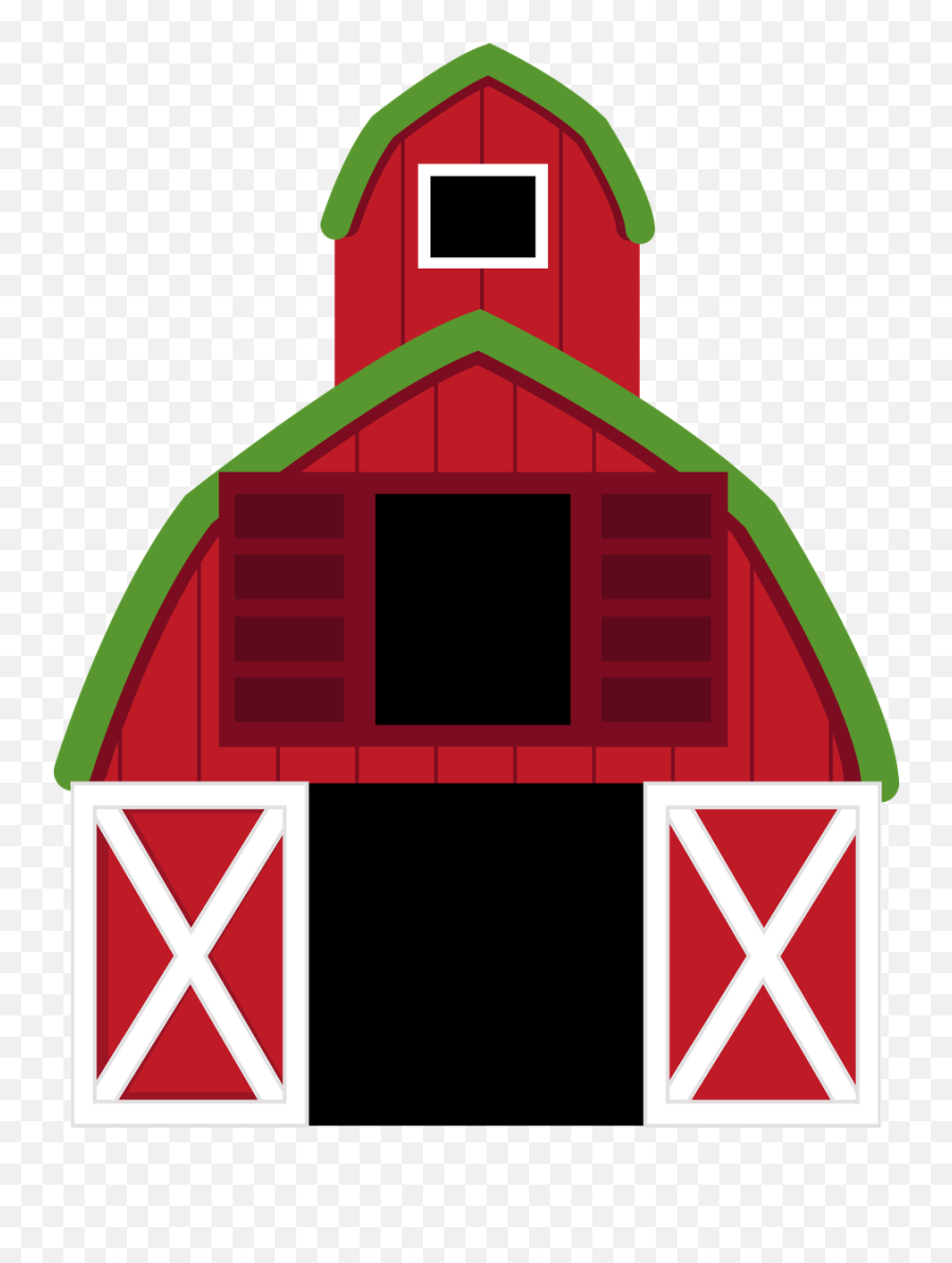 Clipart Farm Barn Clipart Farm Barn - Farm House Clipart Emoji,Barn Clipart