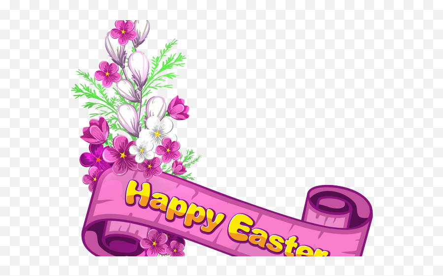 Easter Flower Transparent Background Png Play - Happy Easter Quotes For Friends Emoji,Flower Transparent