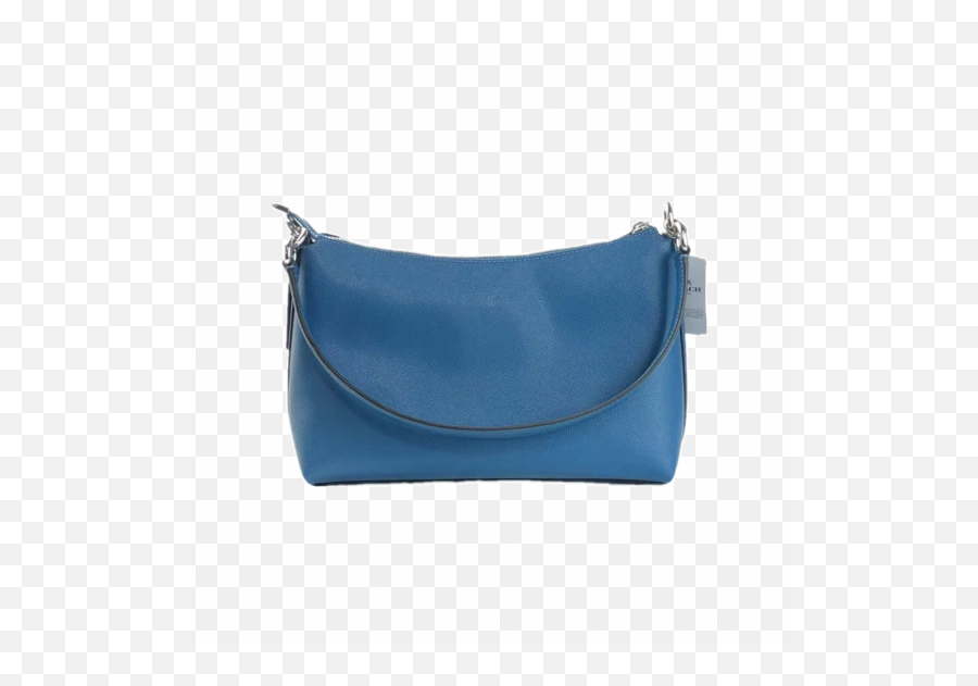 Coach 80058 Lewis Crossgrain Leather Shoulder Bag In Oceanside Blue - For Women Emoji,Hamilton Medium Logo Satchel