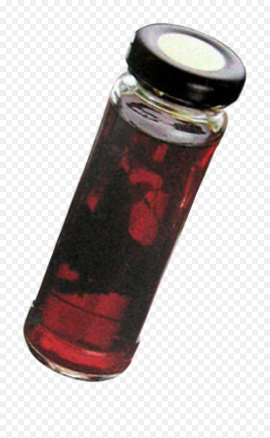 Clipart Bottle Paint Vial Red Edgy Sticker By Dogy - Lid Emoji,Paint Can Clipart