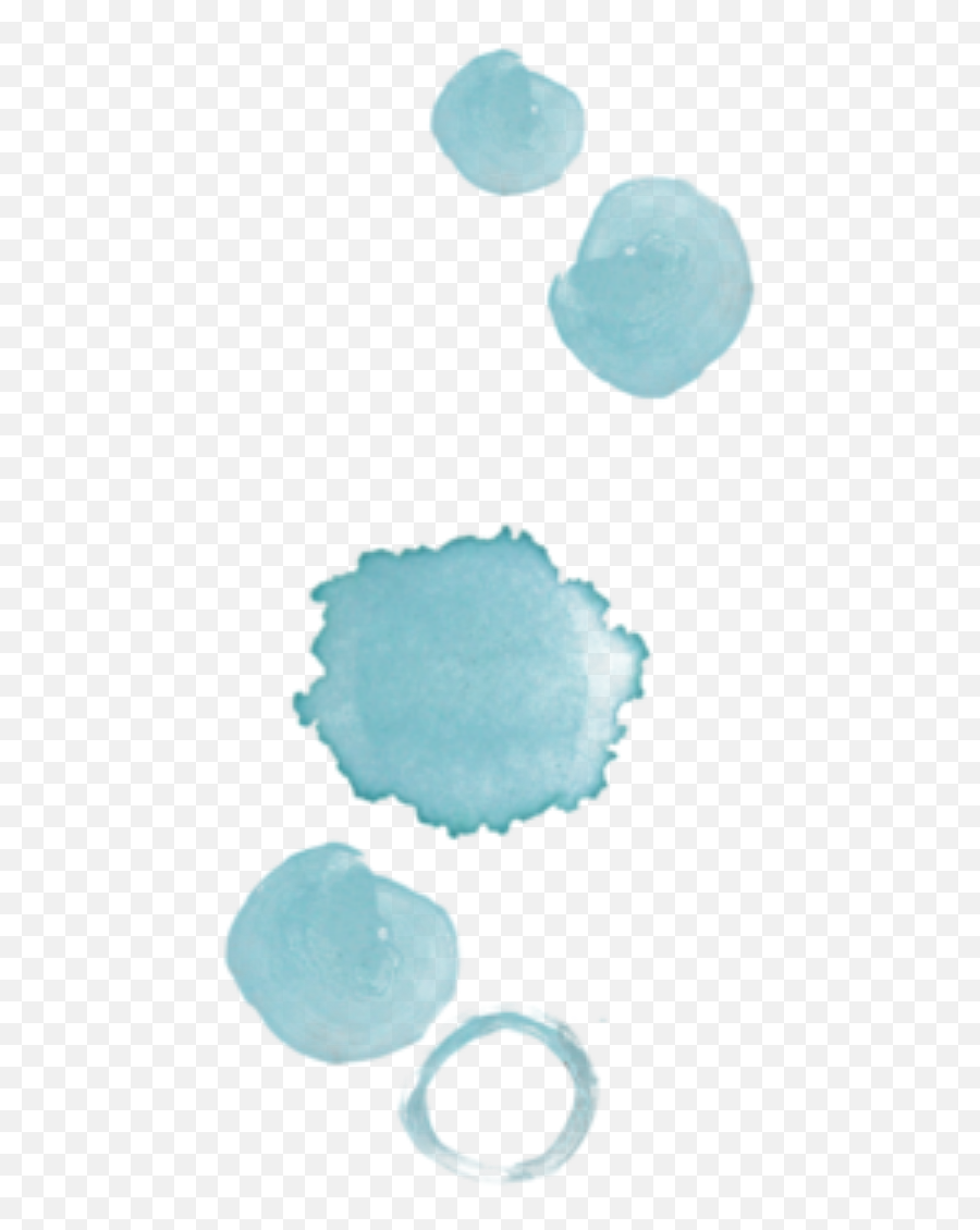 Download Watercolor Blue Painting Free Transparent Image Hq - Dot Emoji,Free Transparent