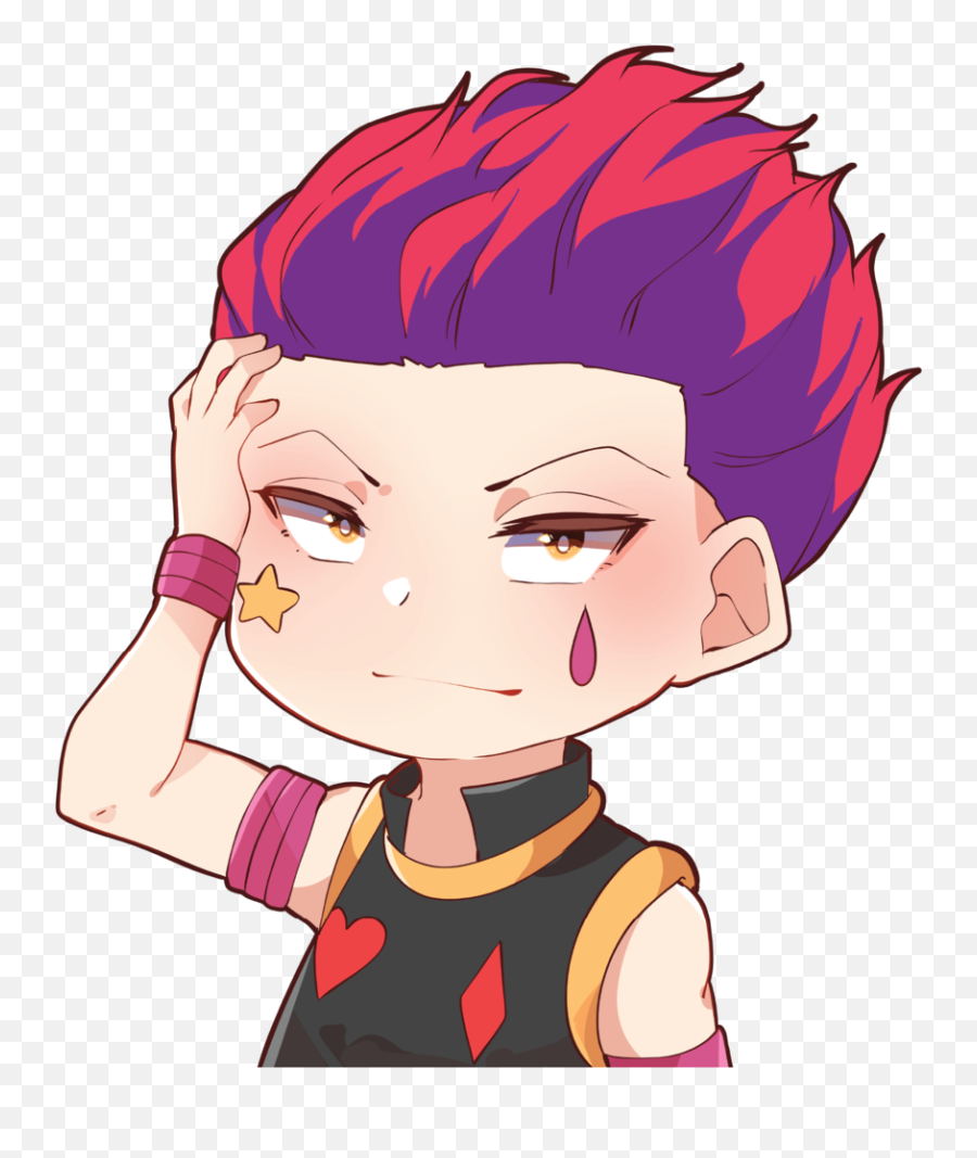 Hisoka Hunter X Hunter - Anime Stickers Hunter X Hunter Emoji,Hunter X Hunter Logo