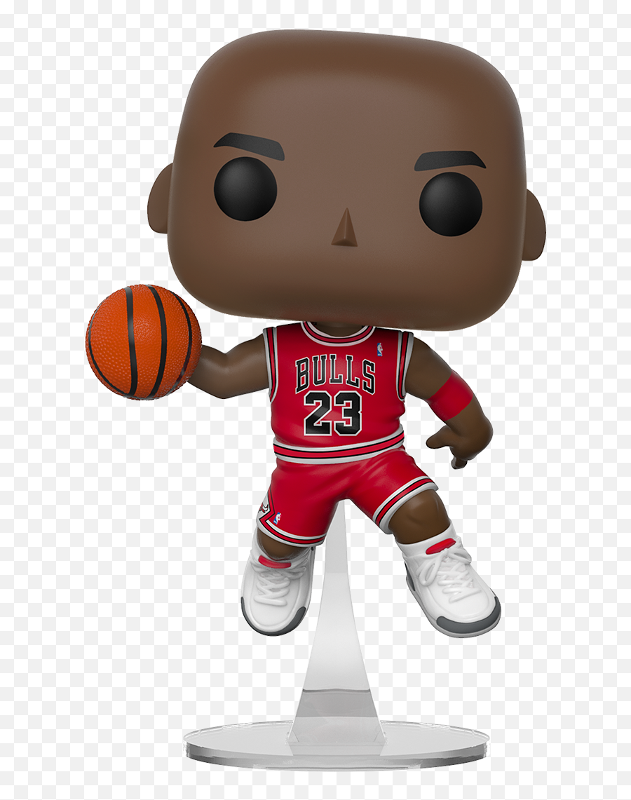 Funko Pop Nba Bulls - Michael Jordan Walmartcom Emoji,Chicago Bull Logo Wallpaper